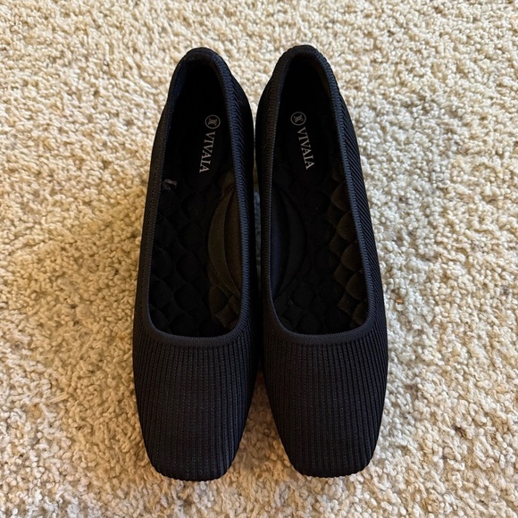 Vivaia Square-Toe Chunky Heels - Picture 7 of 7